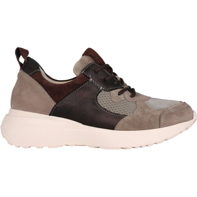 Waldläufer G-Jessy - dames sneaker - Bruin - maat 41 (EU) 7.5 (UK)