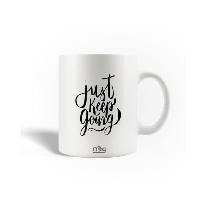 Mug en Céramique Citation Keep Going Quote