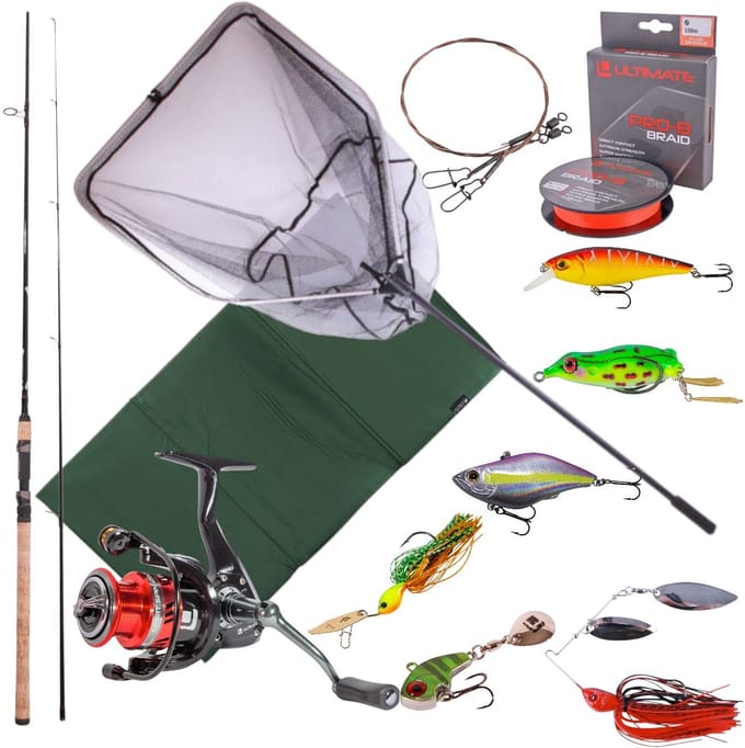 Ultimate Predator Allround Set Complete 2.40m (10-30g) - Roofvis Set
