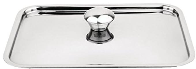 Deksel voor Mini Braadpan Roestvrij Staal 150 mm x 100 mm