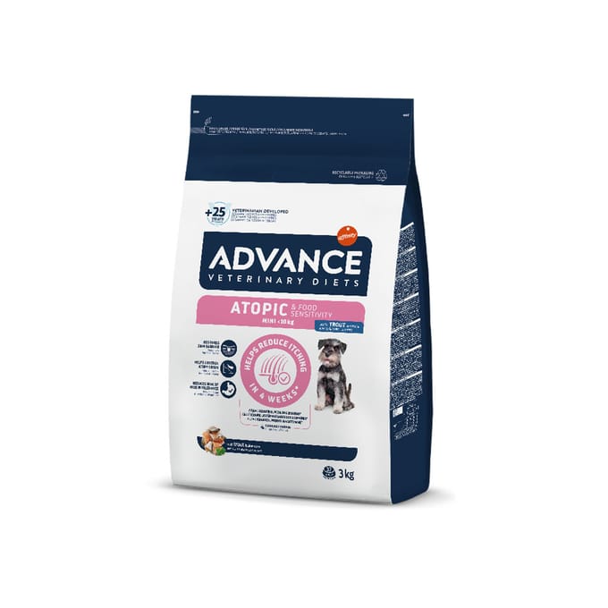 Advance Veterinary Diets Atopic Mini Hondenvoer - Dubbelpak: 2 x 3 kg