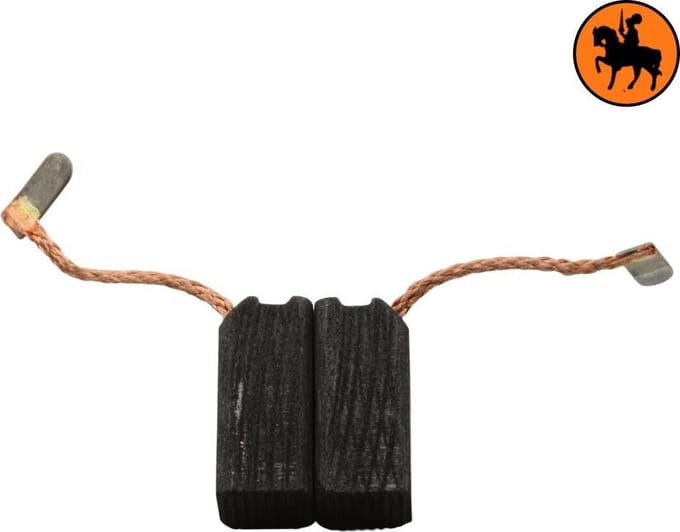 Koolborstelset voor Flex Schuurmachine CB1506VR - 6,3x7x15,5mm - Vervangt K33