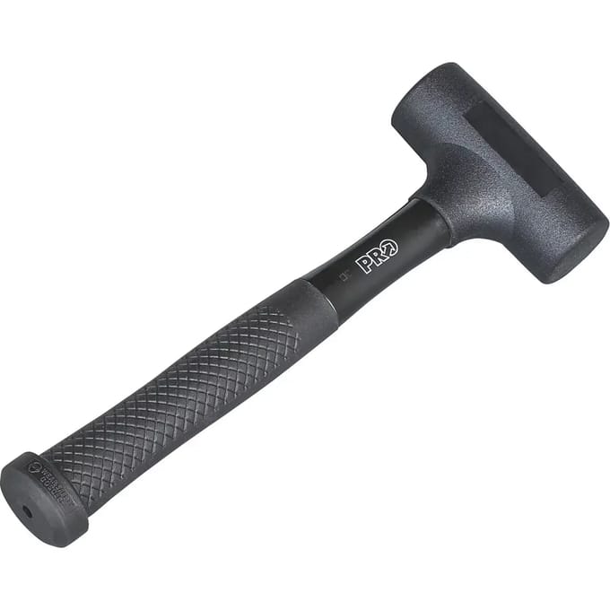 Pro Hamer 507 Gram Rubber/staal Zwart