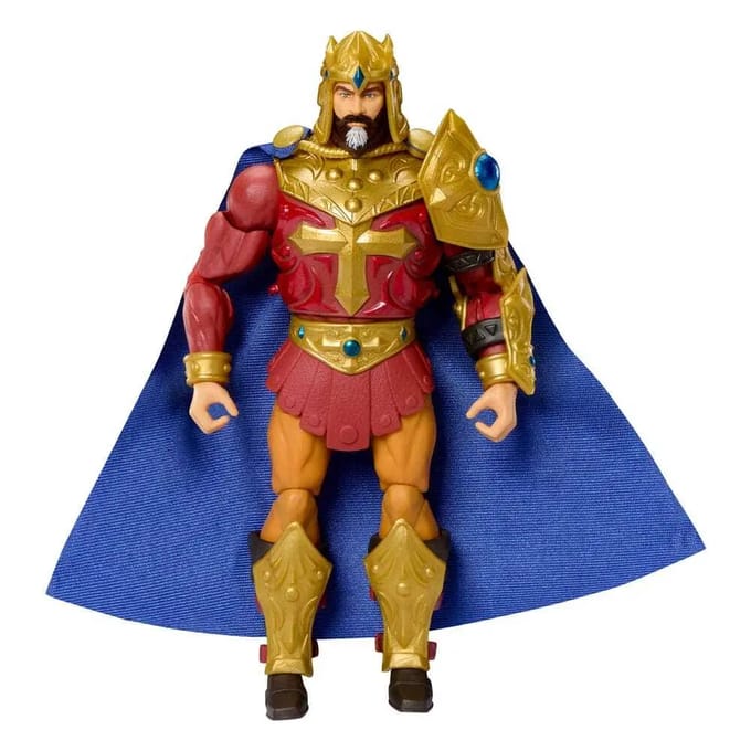 Mattel Masters of the Universe: New Eternia Masterverse Action Figure King Randor 18 cm Action Figuur