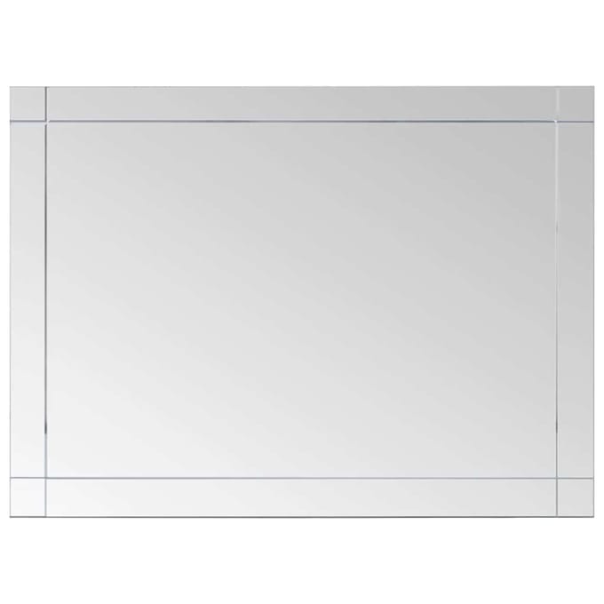 vidaXL - Wandspiegel - 60x50 - cm - glas