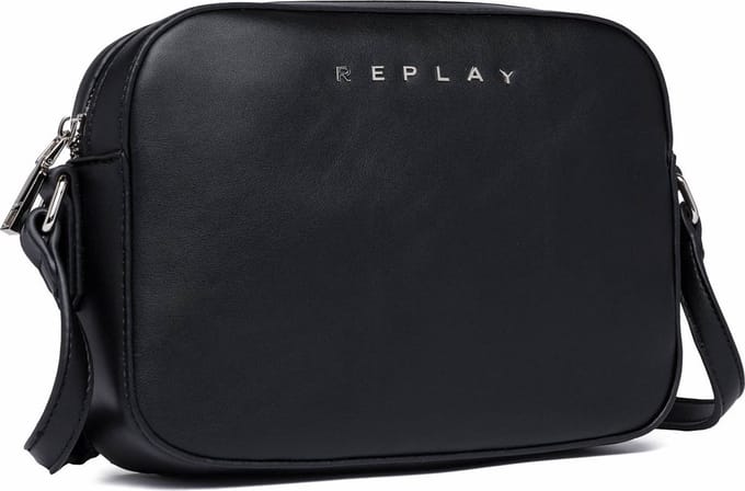 REPLAY Schoudertas Crossbody Bag Black Zwart