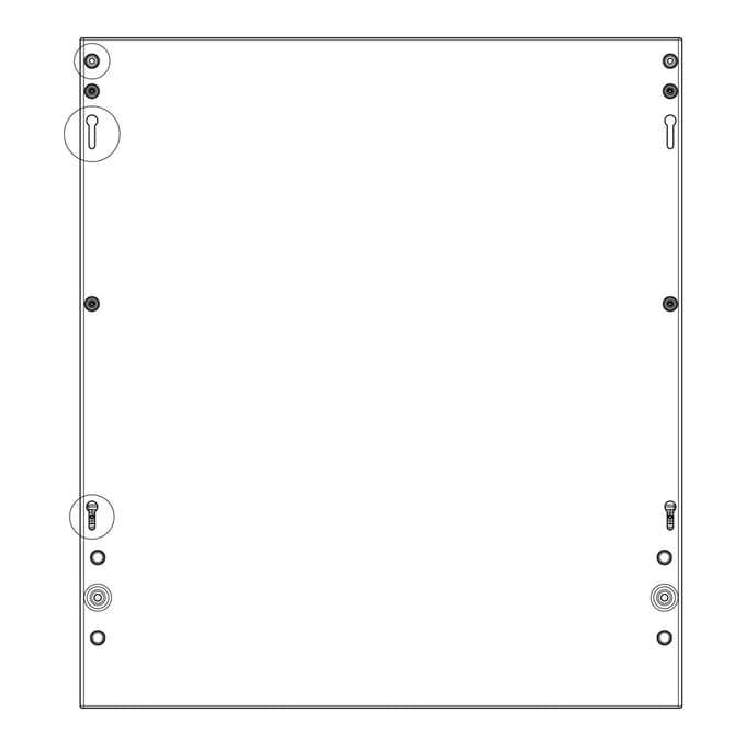 AEG buitenpaneel deur, 600x668mm 140000309058