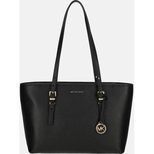 Michael Kors Medium Shopper Dames - Schoudertas - Leer - Quinn - Zwart