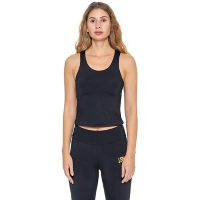 Top Leone 1947 Woman Short Tank Active Gold