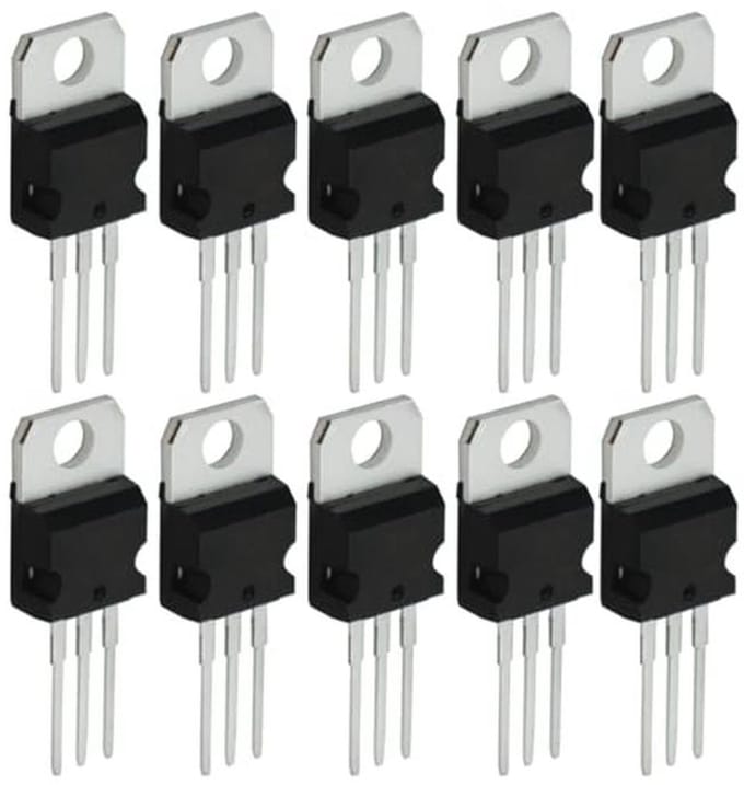 10 stuks L7805 lineaire positieve spanningsregulator 5V 1.5A voor 220V
