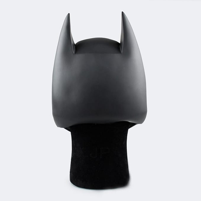 Superheld Batman Masker Zwart Hoofddeksel Halloween Kostuum Accessoire gray