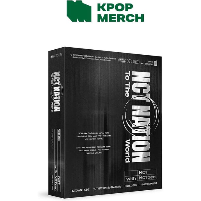 [Précommande] NCT - Concert NCT 2023 CODE SMTOWN [NCT NATION : Vers le monde à INCHEON] SMTOWN CODE black