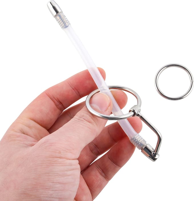 Banoch - Penis plug Bola - Flexibel - Cumtrough - max. ∅ 8 mm