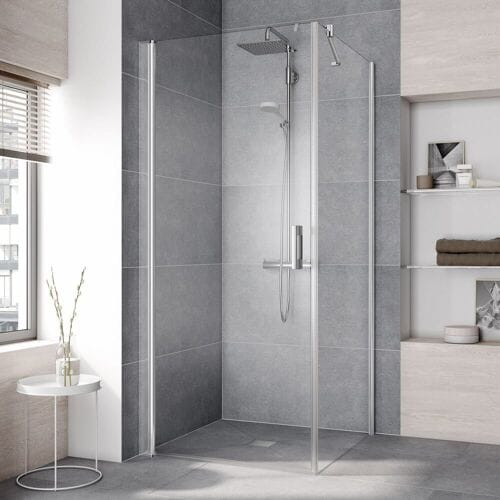 Kermi Pega side wall TWO 100 x 200 cm PETWO10020VAK