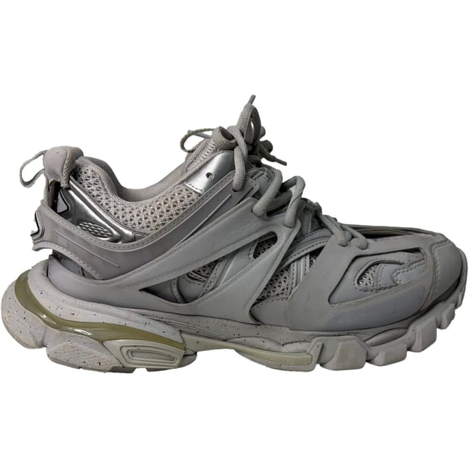Balenciaga Track Recycled Sole Sneakers in Grijs Polyurethaan