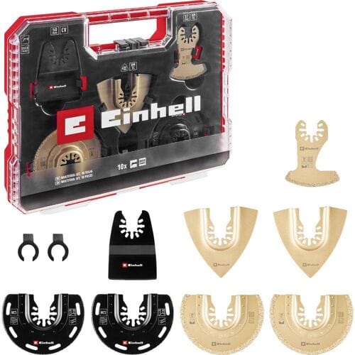 Einhell 708110 XLPLUS-CASE Multitool toebehorenset HCS, HM 1 set(s)