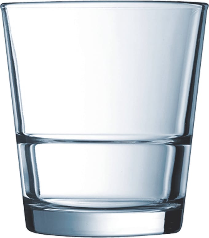 Arcoroc Stack Up Tumbler Waterglas 32CL Set a 12 stuks