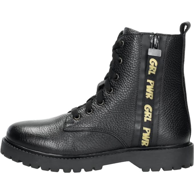 SUB55 Veterschoen hoog Veterschoen hoog - Zwart - Maat 33