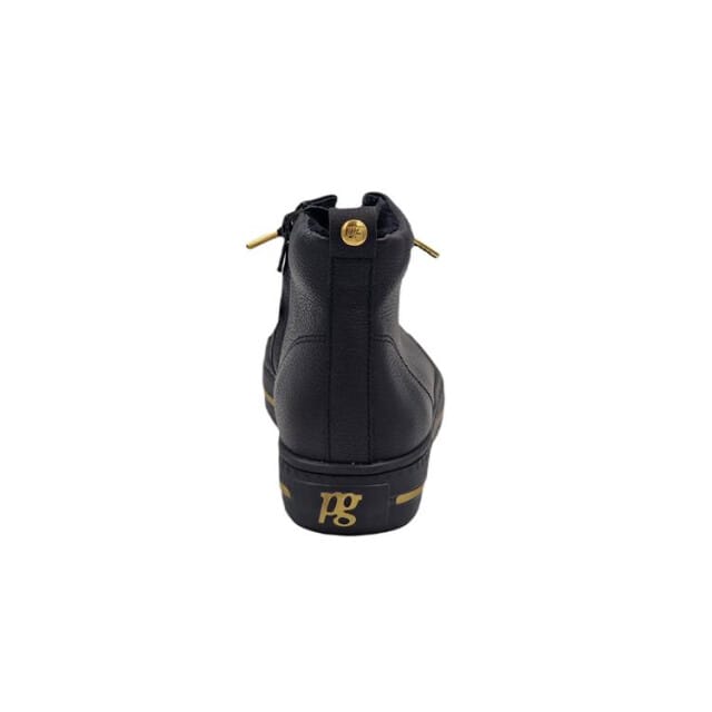 Paul Green 5283 Sneakers - Leer - Dames - Zwart - Maat 40