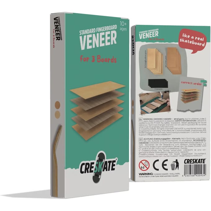 Standaard MDF-bladen vingerbord Creskate