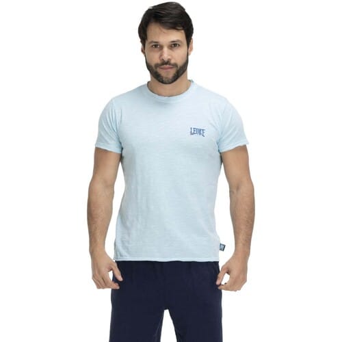 T-shirt Korte Mouw Leone 1947 Man Short Sleeves Beach