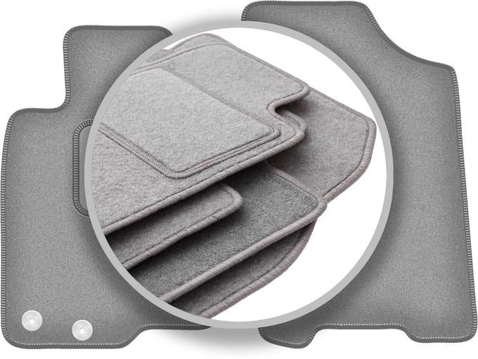 Grijze automatten voor: Nissan Navara IV pick-up (2014-)