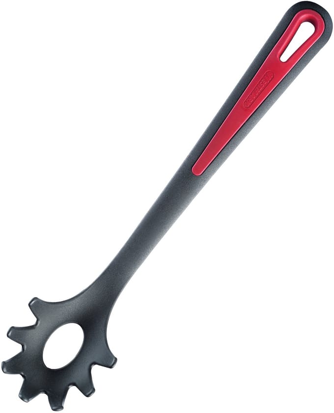 Westmark Spaghetti-/pastalepel, lengte: 30,5 cm, Gallant, zwart/rood, 29602270