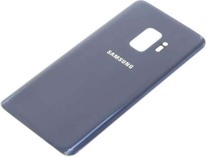 Achterkant Glas Samsung Galaxy S9 – Batterij Cover – Blauw