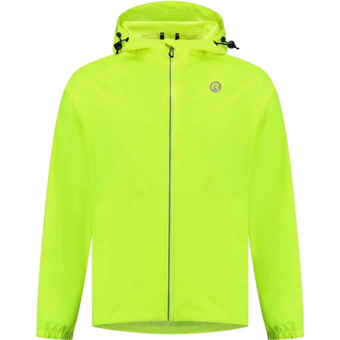 Rogelli Commuter Core Dames en Heren Regenjas - Fiets - Fluor