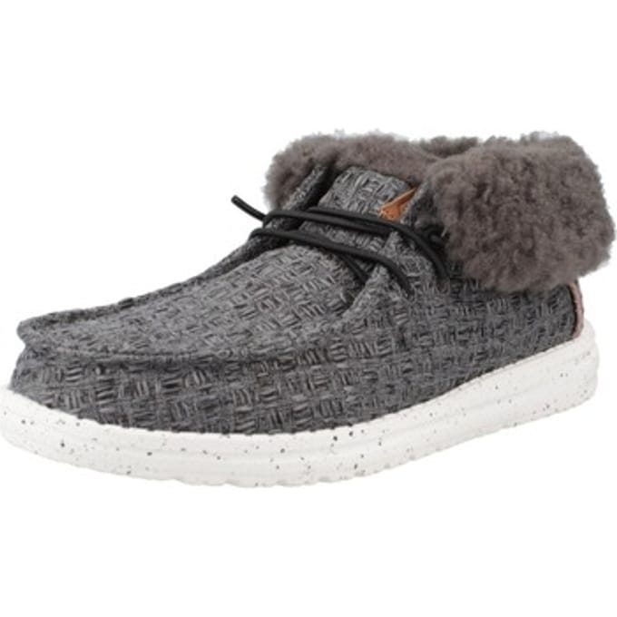 HEY DUDE BAJO WENDY STITCH COZY Zwart 36 EU
