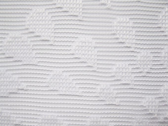 Elbersdrucke Bistro Gordijn Circolo 45x160 cm wit transparant