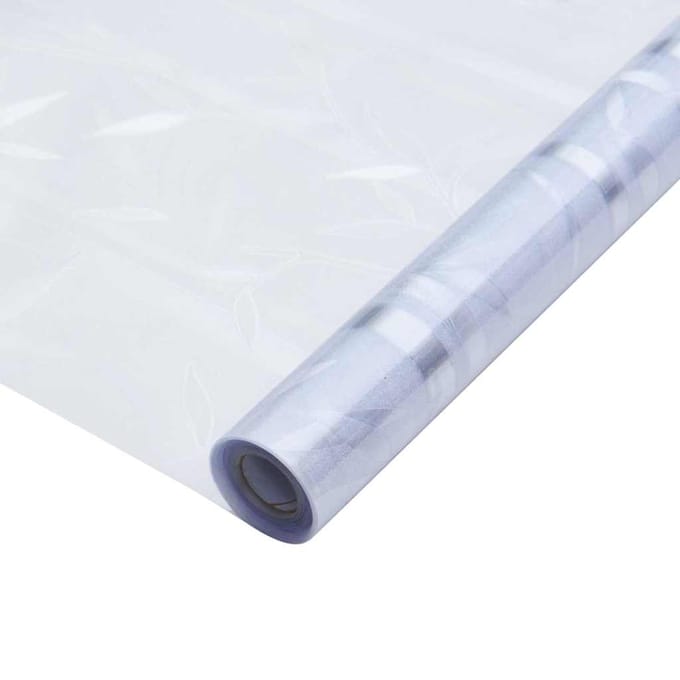 vidaXL - Statische - Raamfolie - Frosted - bamboe - 45 - x - 500 - cm - PVC