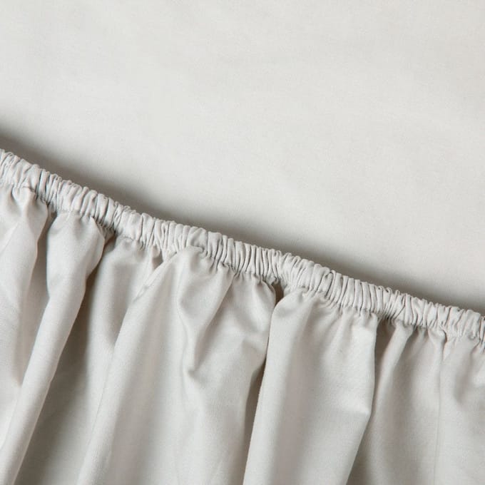 Kayori Kai Splittopper Hoeslaken Katoen - 180x200cm - Offwhite