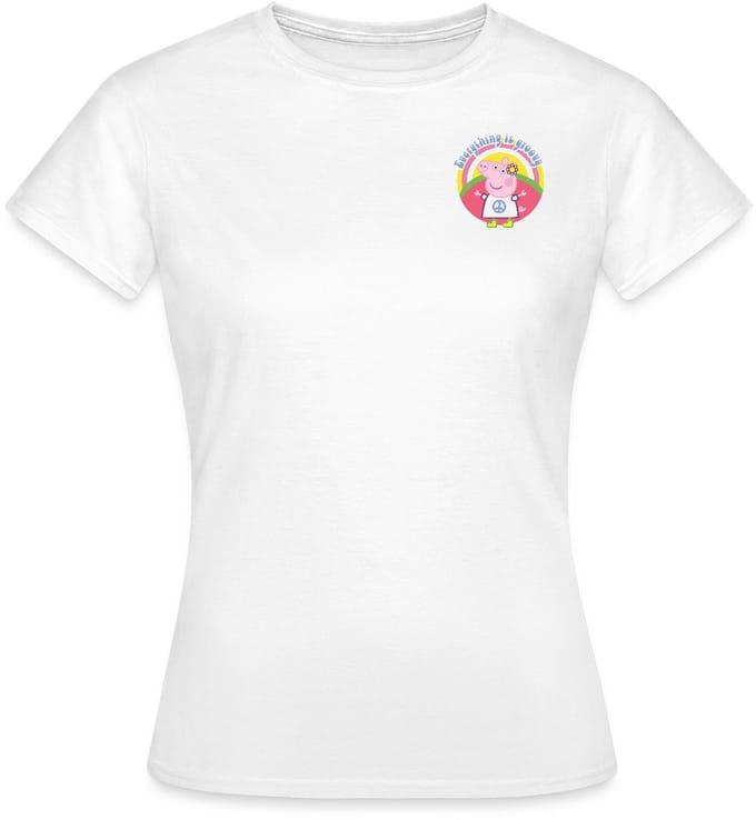 Peppa Pig Good Mood T-Shirt Dames