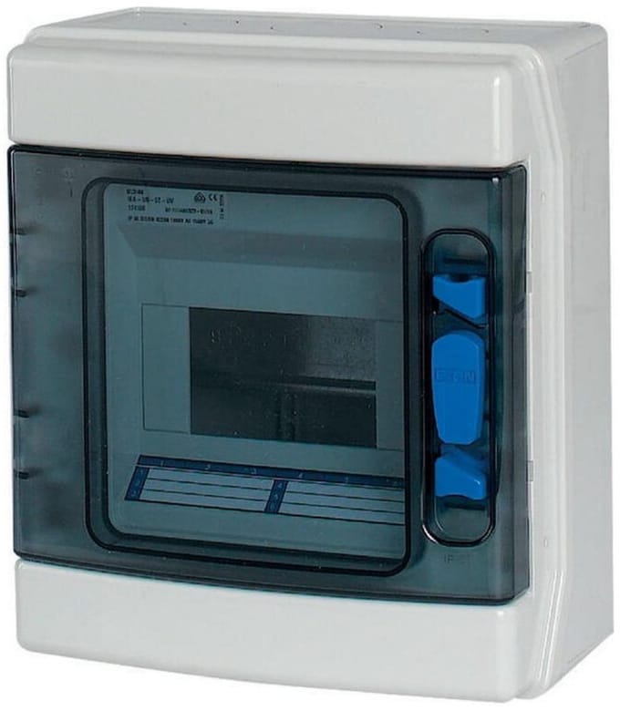 Eaton IKA Industrie-verdeelkast, UV-stabiel, IP65 + klemmen, 174188