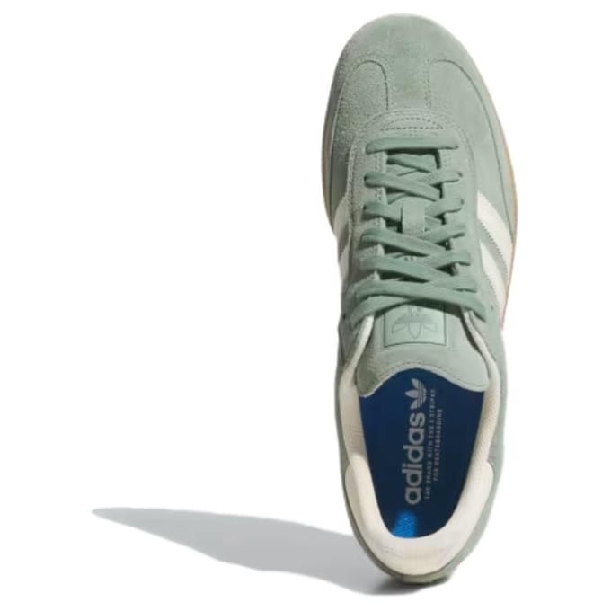 adidas Samba ADV Argent Vert Merveille Blanc Baskets Unisexe Doré-Métallique JP5859 41⅓ gray