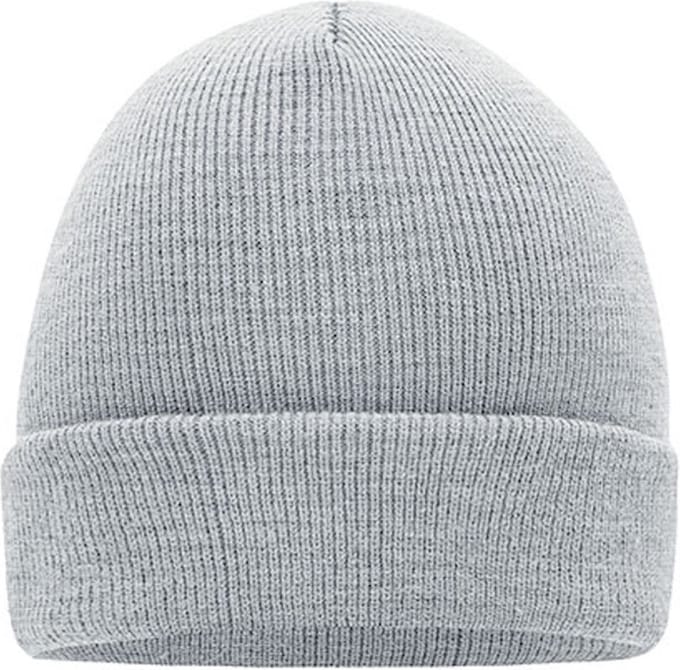 Myrtle Beach 'Knitted Cap' Beanie Lichtgrijs/Melange