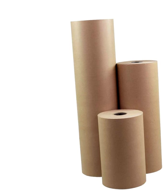 Inpakr Kraftpapier op Rol - 100 cm x 400 m - 50 g/m2 - Bruin Natronkraft - 1 Rol