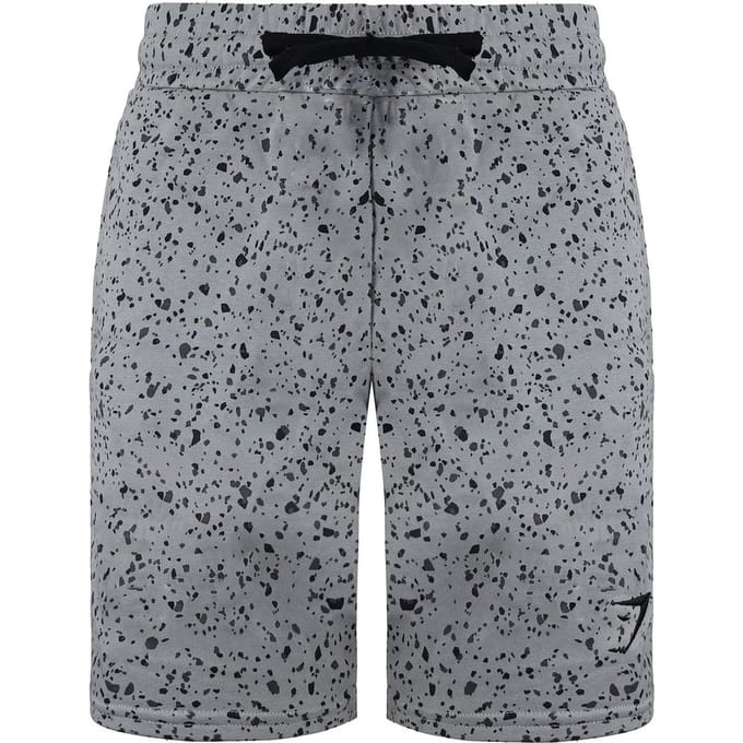 Gymshark Micro Print Heren Grijs