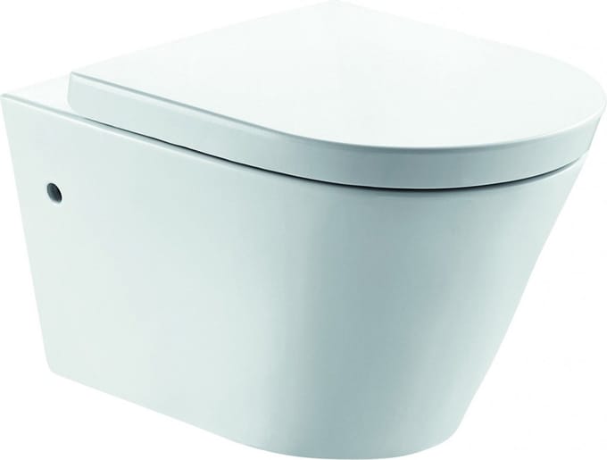 Sanifun Rimless hangtoilet Jaimica 550 Wit combi