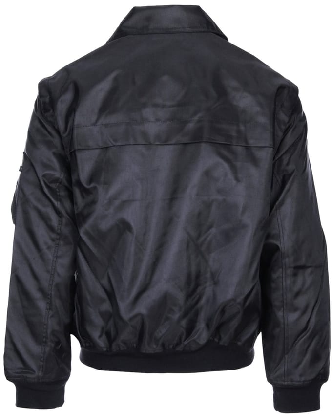 Fostex Garments - Security Jack with zip sleeves (kleur: Zwart / maat: XS)