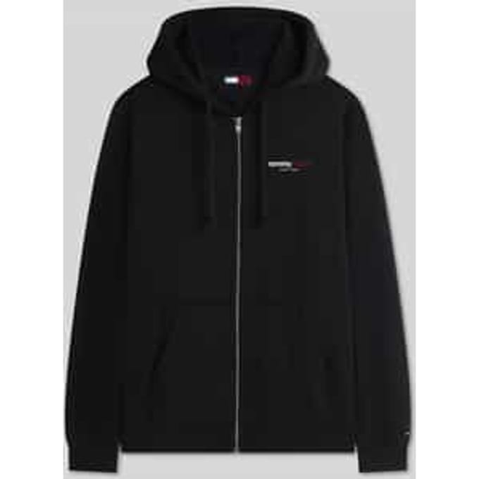 relaxed fit sweatjack van katoenmix