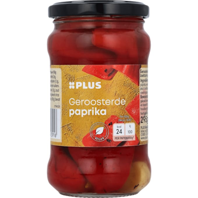 Geroosterde rode paprika