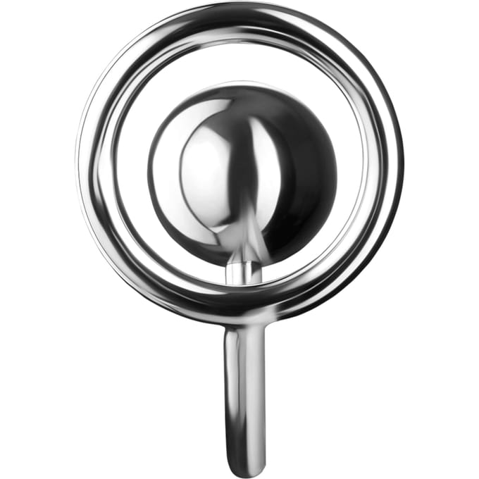 Rimba - RVS Cockring Met Buttplug - Anaal Slot XL