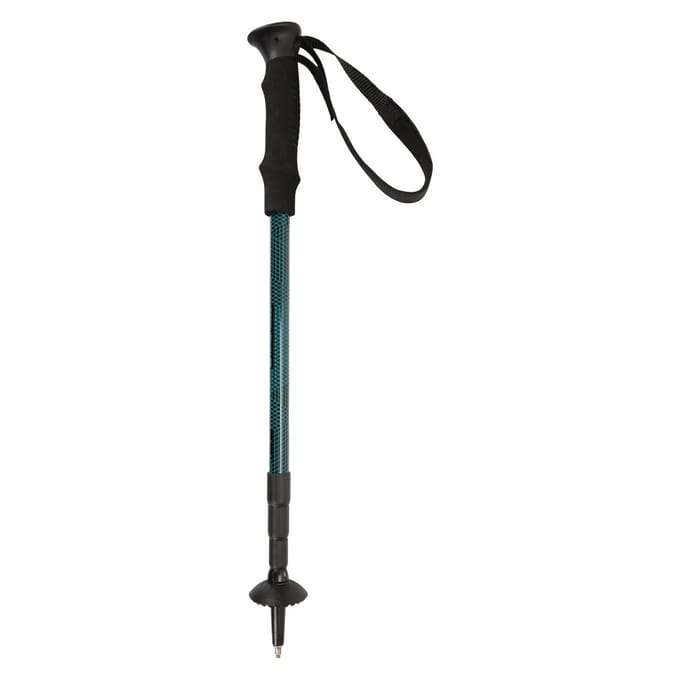 Mountain Warehouse Compact Wandelstok (Verpakking van 2) (Blauwgroen)