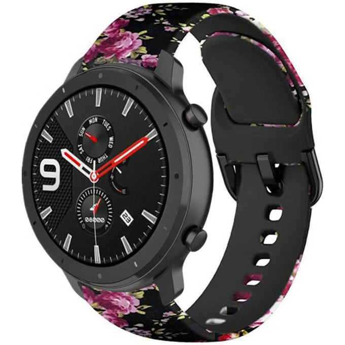 Pink Flower Xiaomi Amazfit GTR bandje