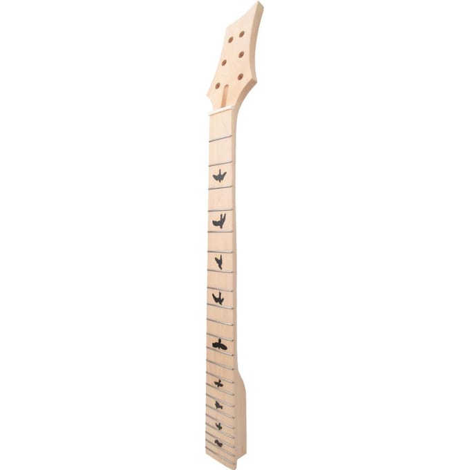 Esdoornhout Fretboard 22 Fret Gitaar Hals voor Elektrische Gitaar Onderdelen Vervanging beige