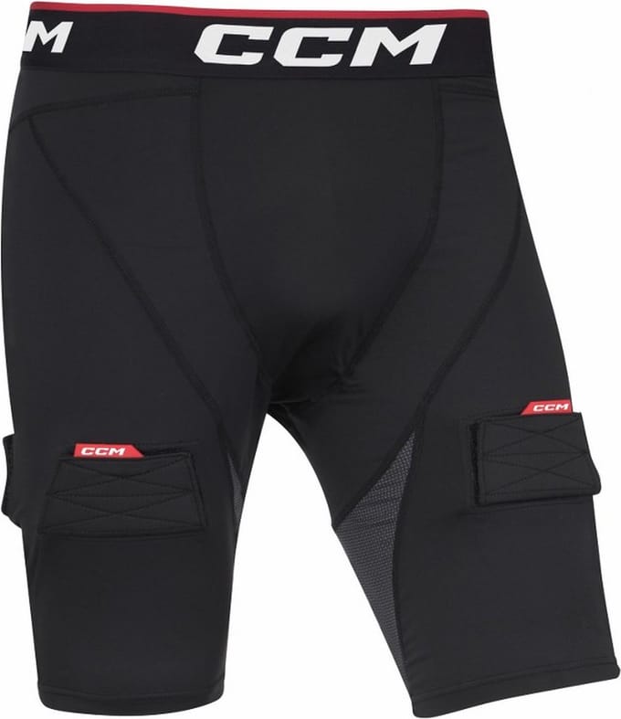 CCM - Strakke Korte Broek met Toque - Kruisbeschermer - Kinderen - S
