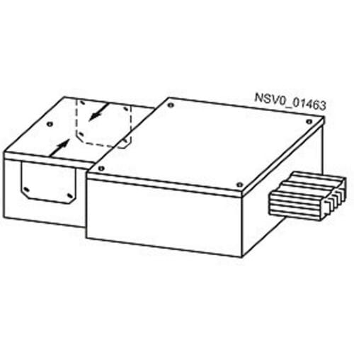 Siemens BVP:611106 BD2C-1000-EE-KR-EBAL Eindvoeding Koper Lichtgrijs 1000 A 690 V 1 stuk(s)