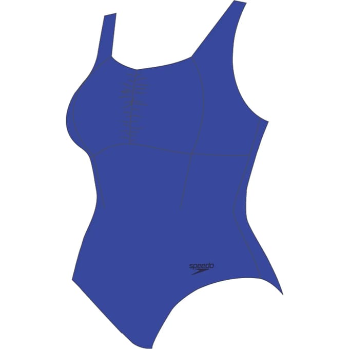 Dames zwempak uit 1 stuk Speedo Solid Aquanite